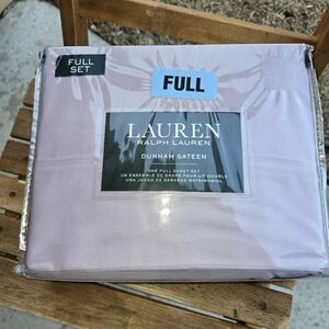 Lauren Ralph Lauren DUNHAM SATEEN Lilac Full Sheet Set